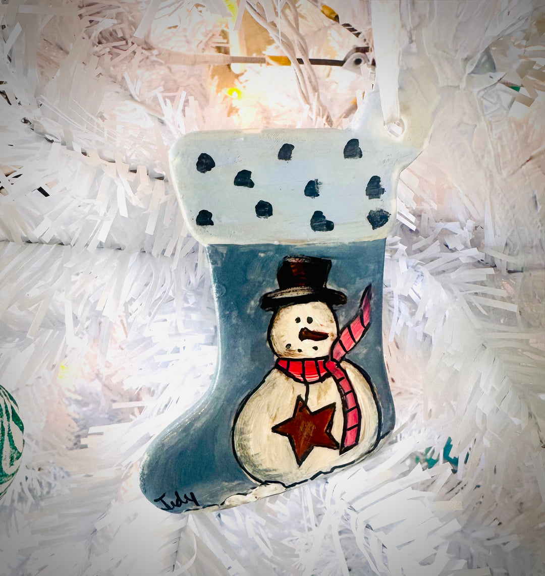 Handpainted Ornaments by Painted Wildflower