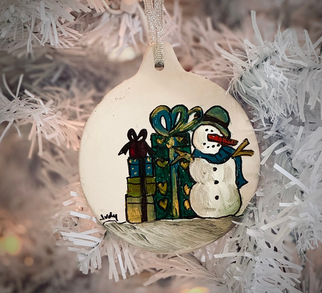 Handpainted Ornaments by Painted Wildflower