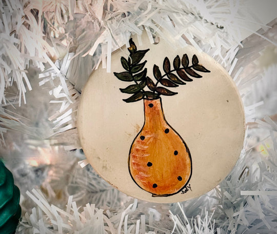 Handpainted Ornaments by Painted Wildflower