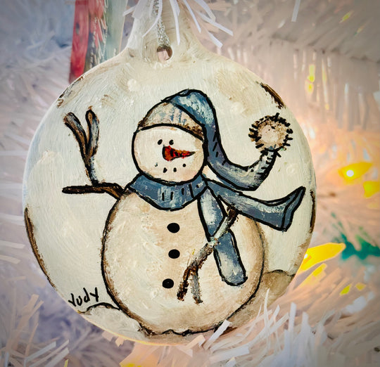 Handpainted Ornaments by Painted Wildflower