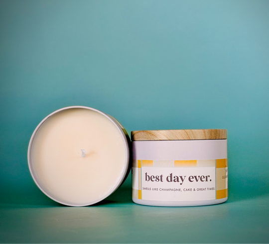 "Best Day Ever" Fun Soy Candle