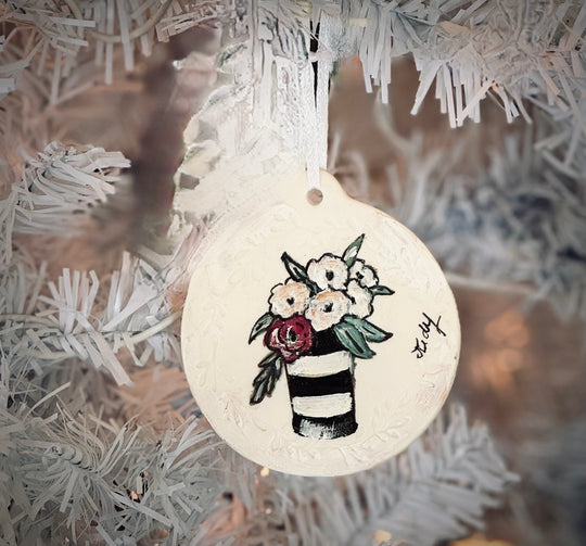 Handpainted Ornaments by Painted Wildflower