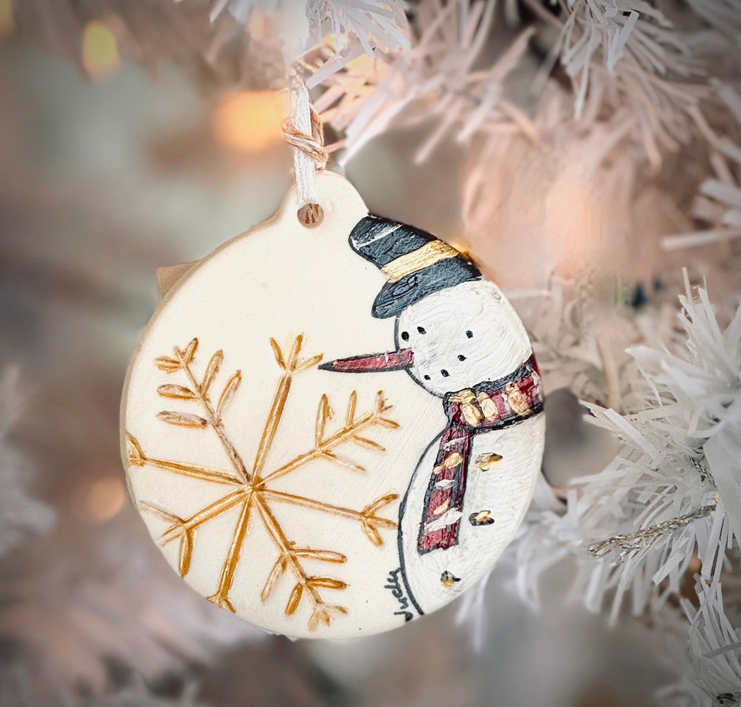 Handpainted Ornaments by Painted Wildflower