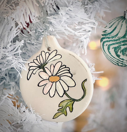 Handpainted Ornaments by Painted Wildflower