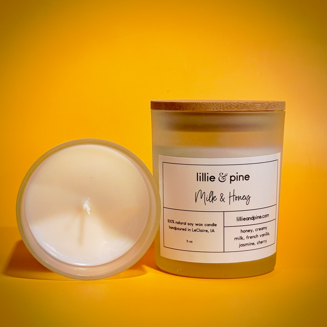 Milk &amp; Honey Soy Candle - NEW!