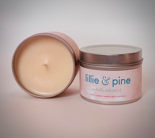 Pink Snow Soy Candle