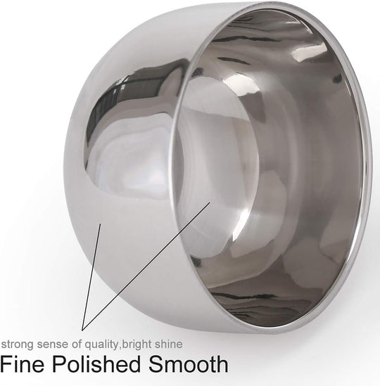 Stainless Steel Shave Mug